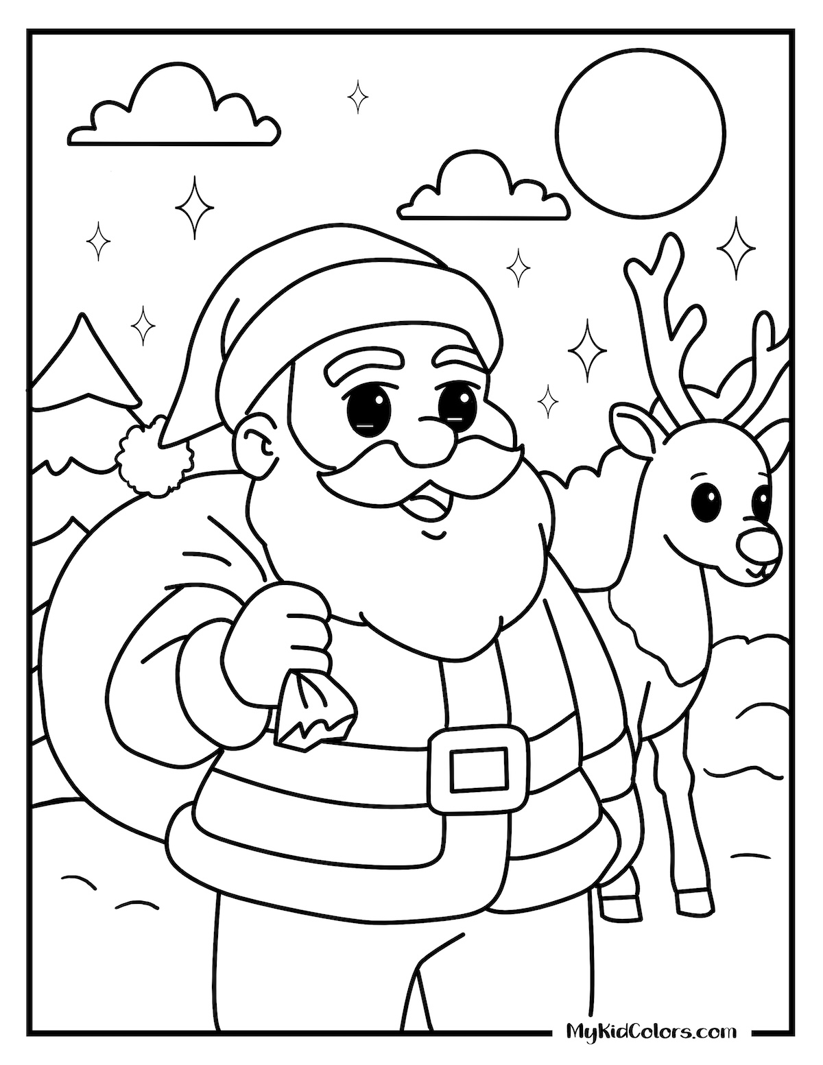15 Christmas Coloring Sheets | Free Holiday Printables for Kids