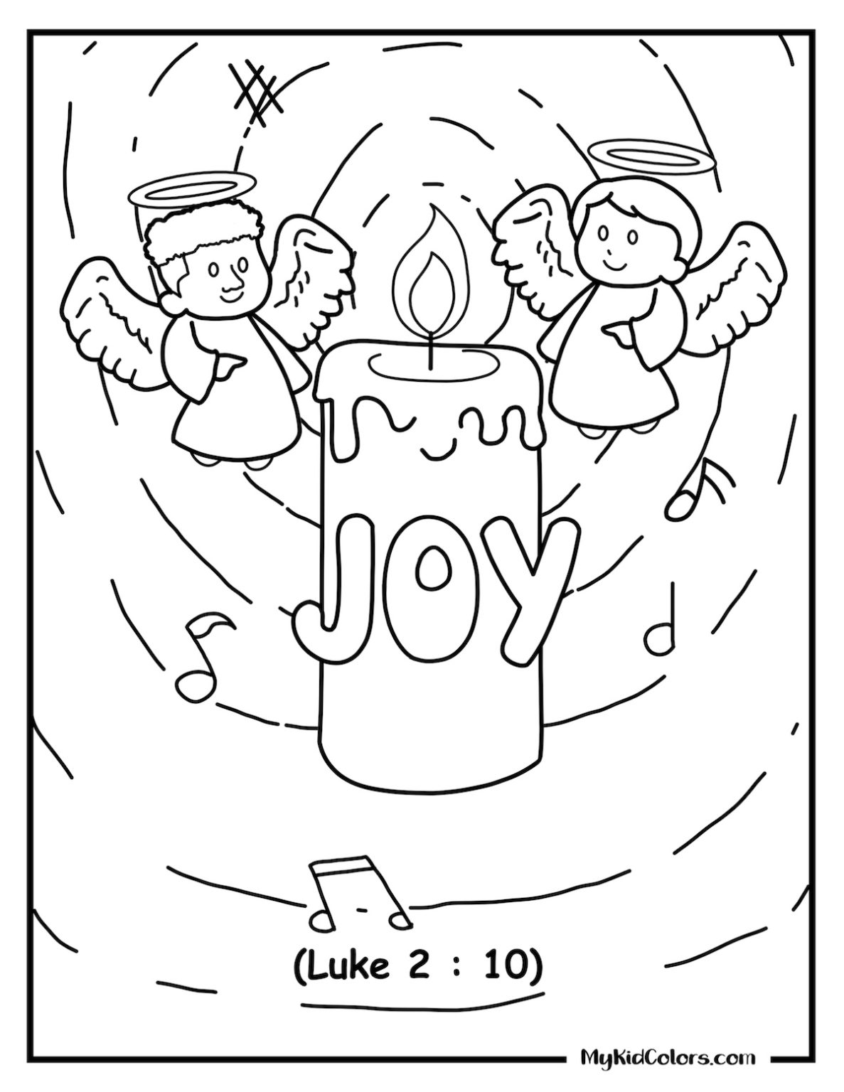 15 Free Advent Coloring Pages for Kids and Families