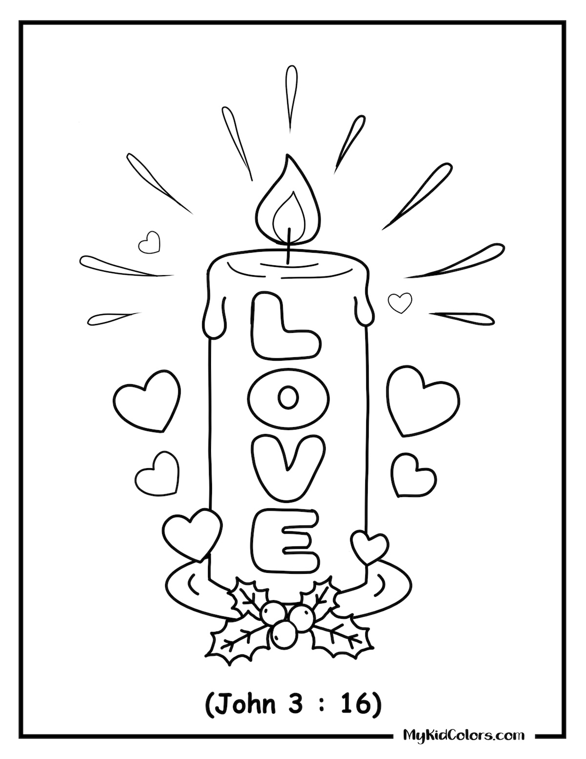 15 Free Advent Coloring Pages for Kids and Families