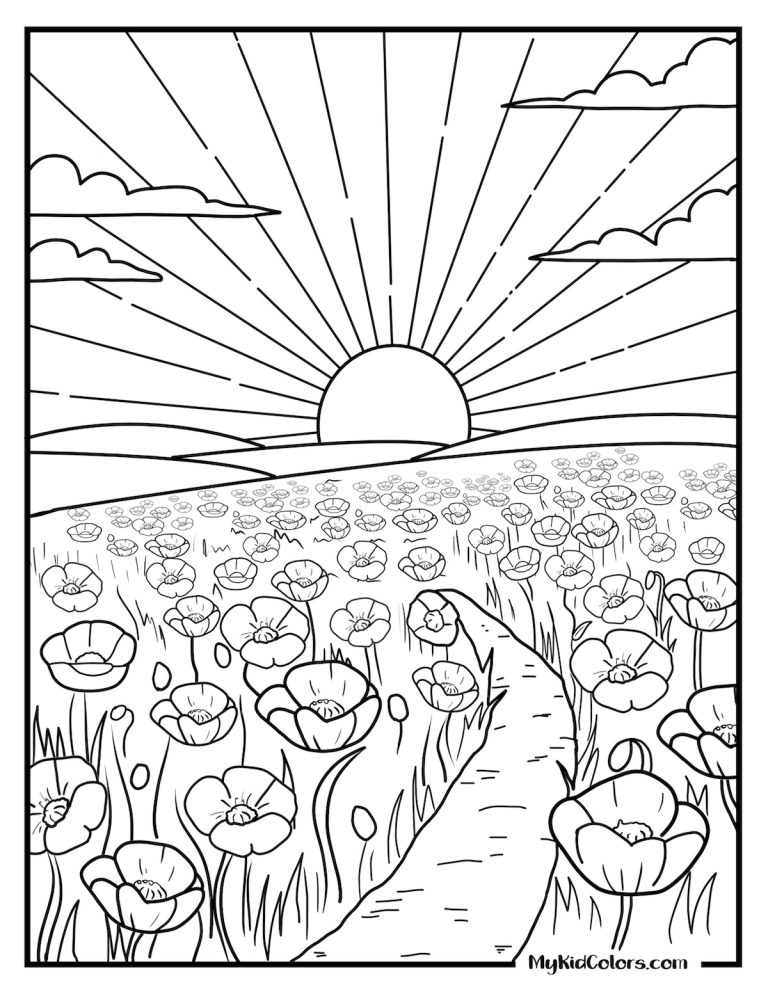 15 Free Remembrance Day Coloring Pages for Kids & Adults