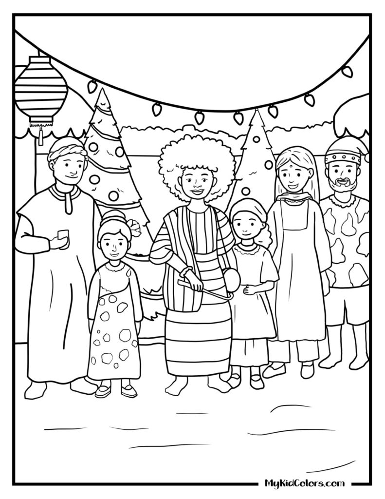 Christmas Countdown Coloring Pages – Page # 11