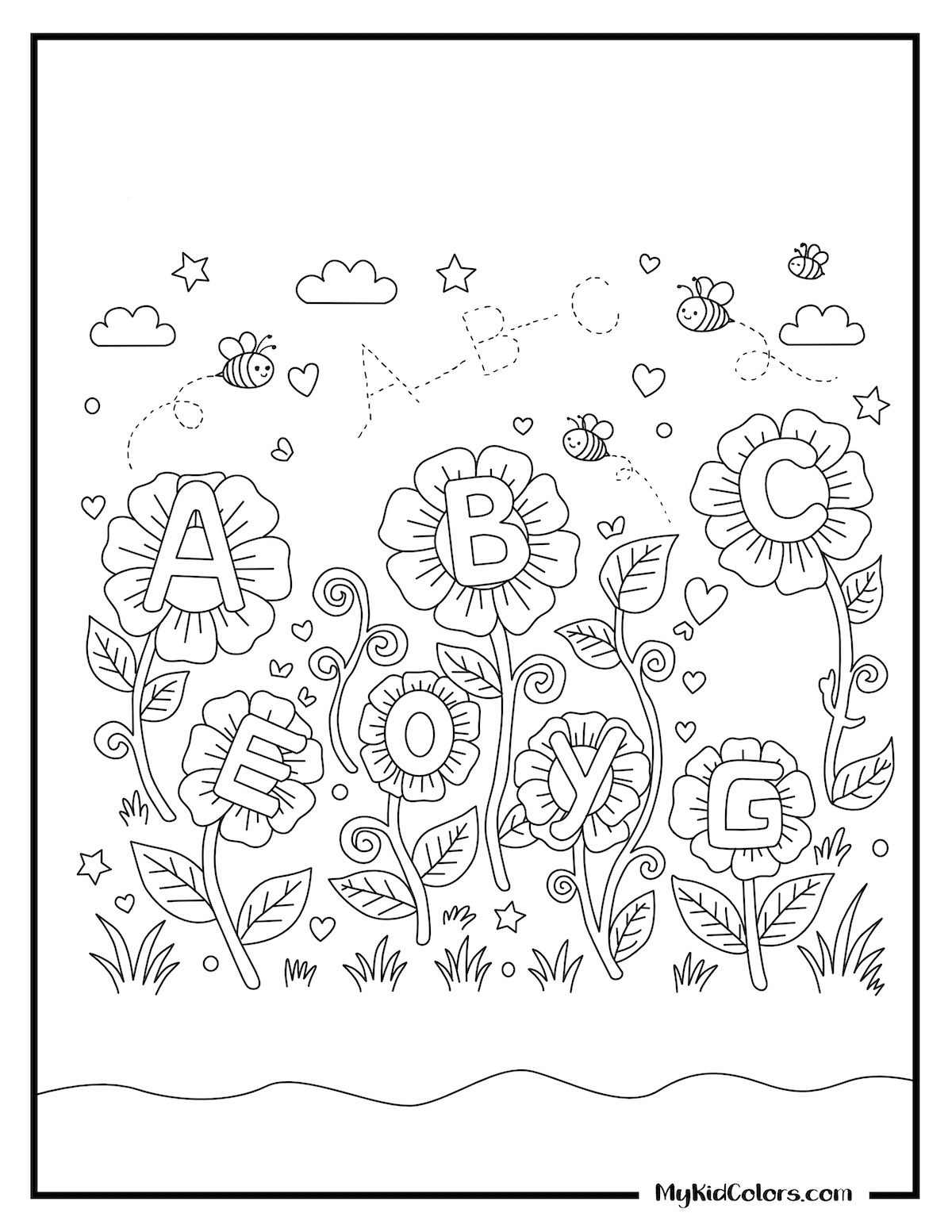 15 Free ABC Coloring Pages for Kids (Free PDF Printables)