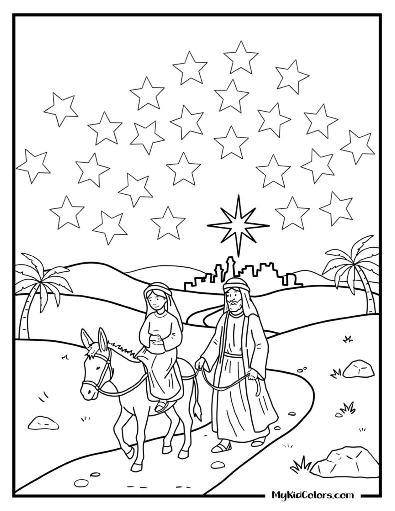 Christmas Countdown Coloring Pages – Page # 12