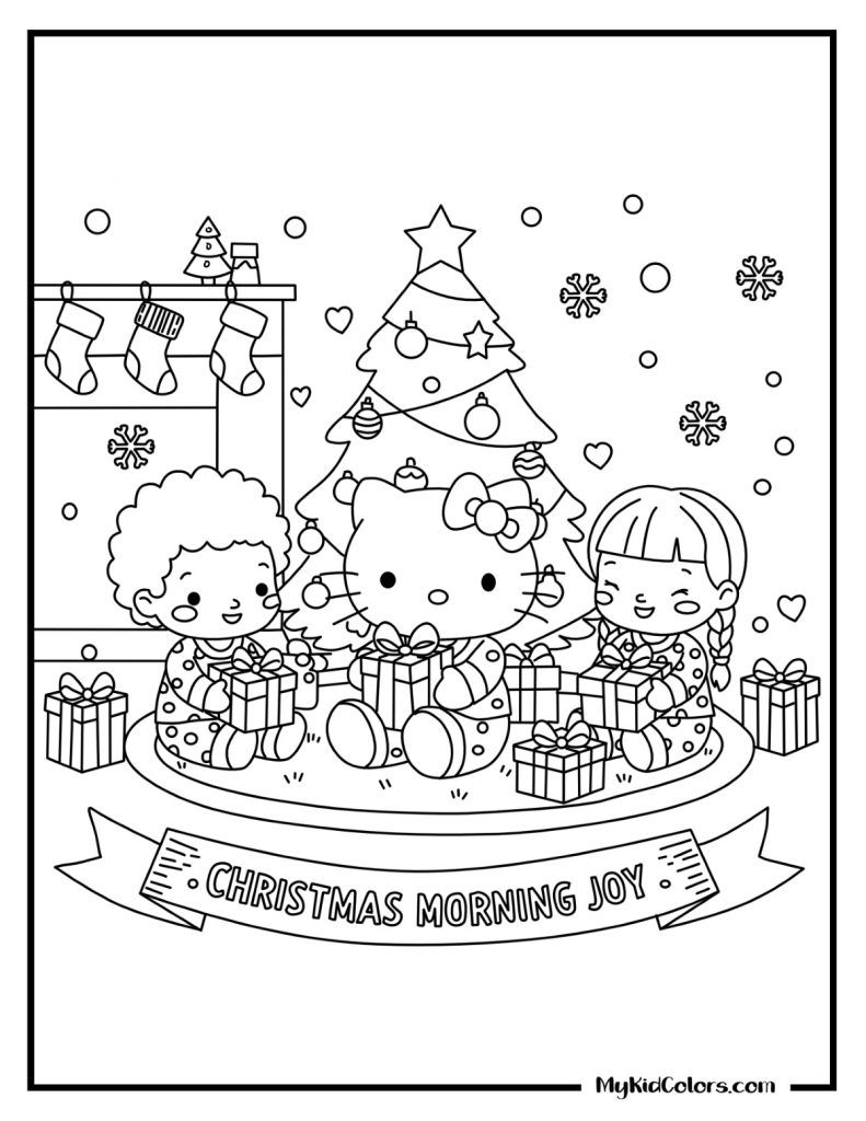 Hello Kitty Coloring Pages – Page # 1