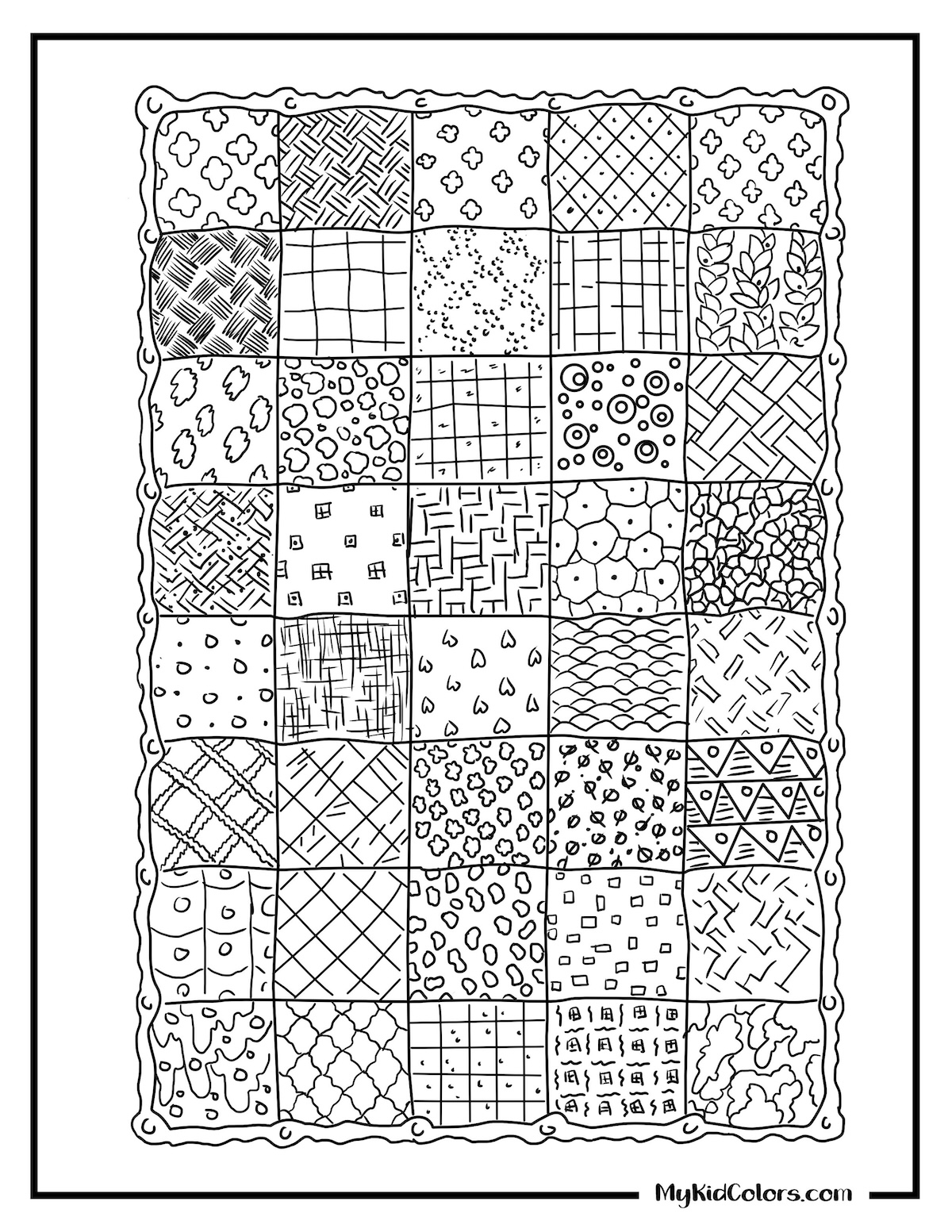 Colours Drawings.pdf 15 Free Hand-Drawn Color Coloring Pages (Free Printable PDF)