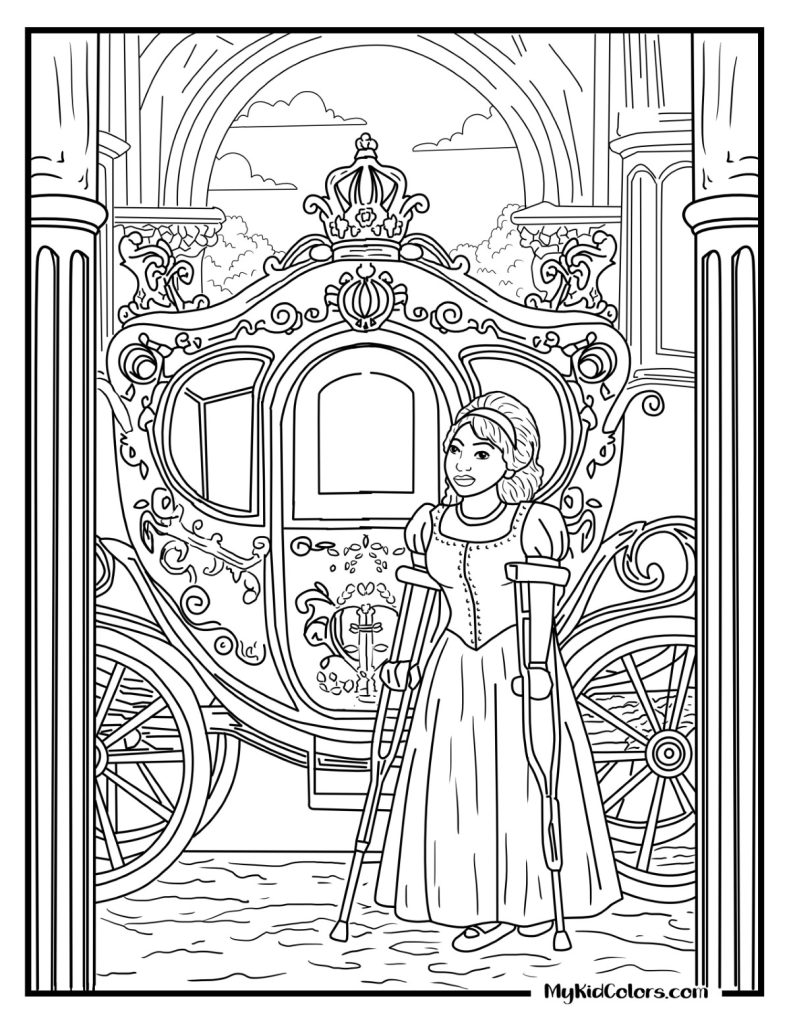 Princess Coloring Pages – Page # 10