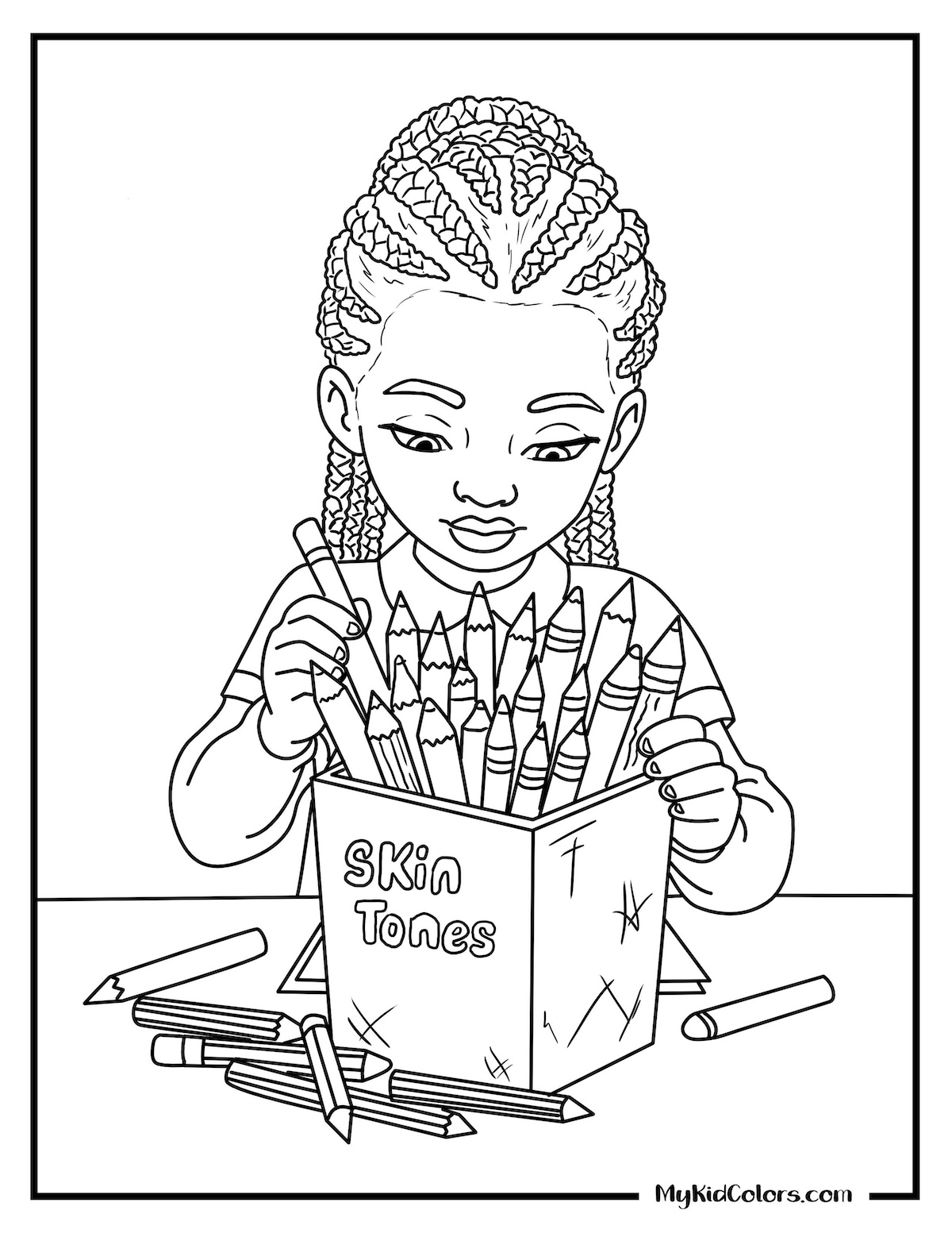 15 Free Hand-Drawn Color Coloring Pages (Free Printable PDF)