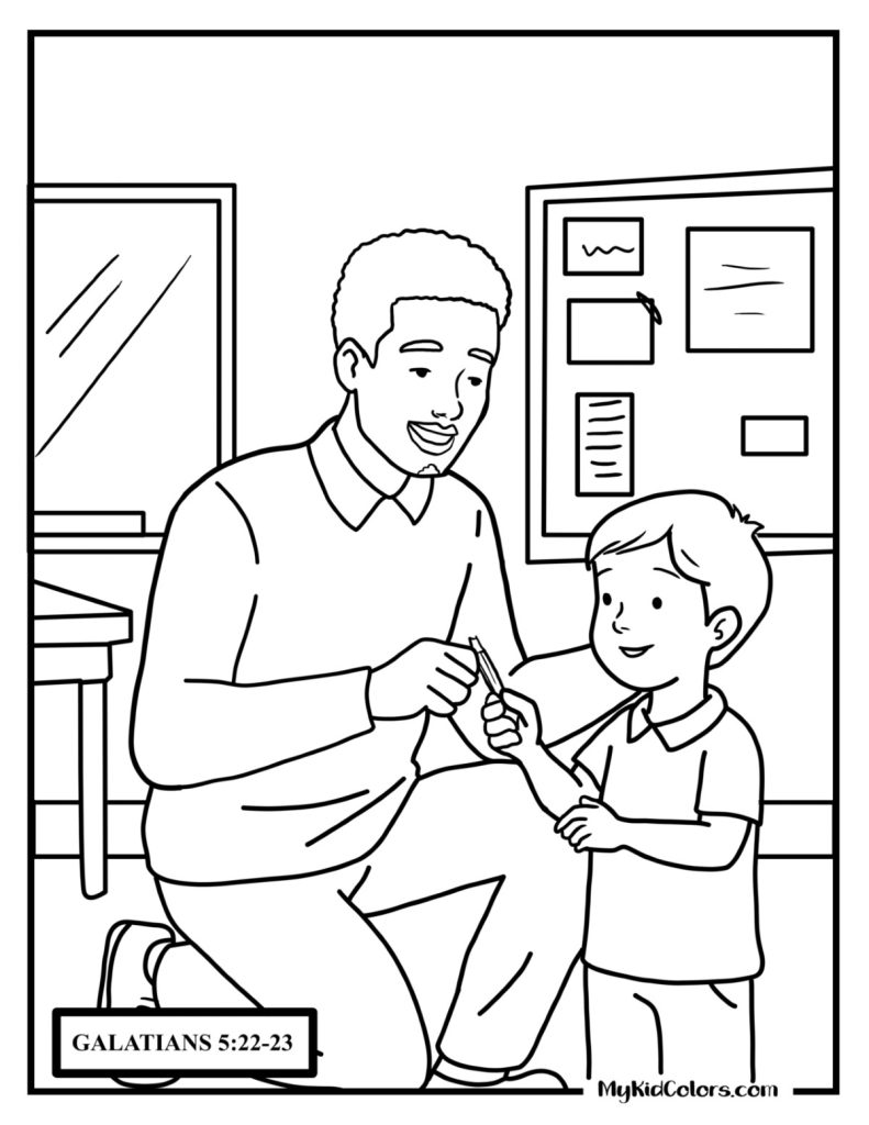 Fruit of the Spirit Coloring Pages – Page # 11
