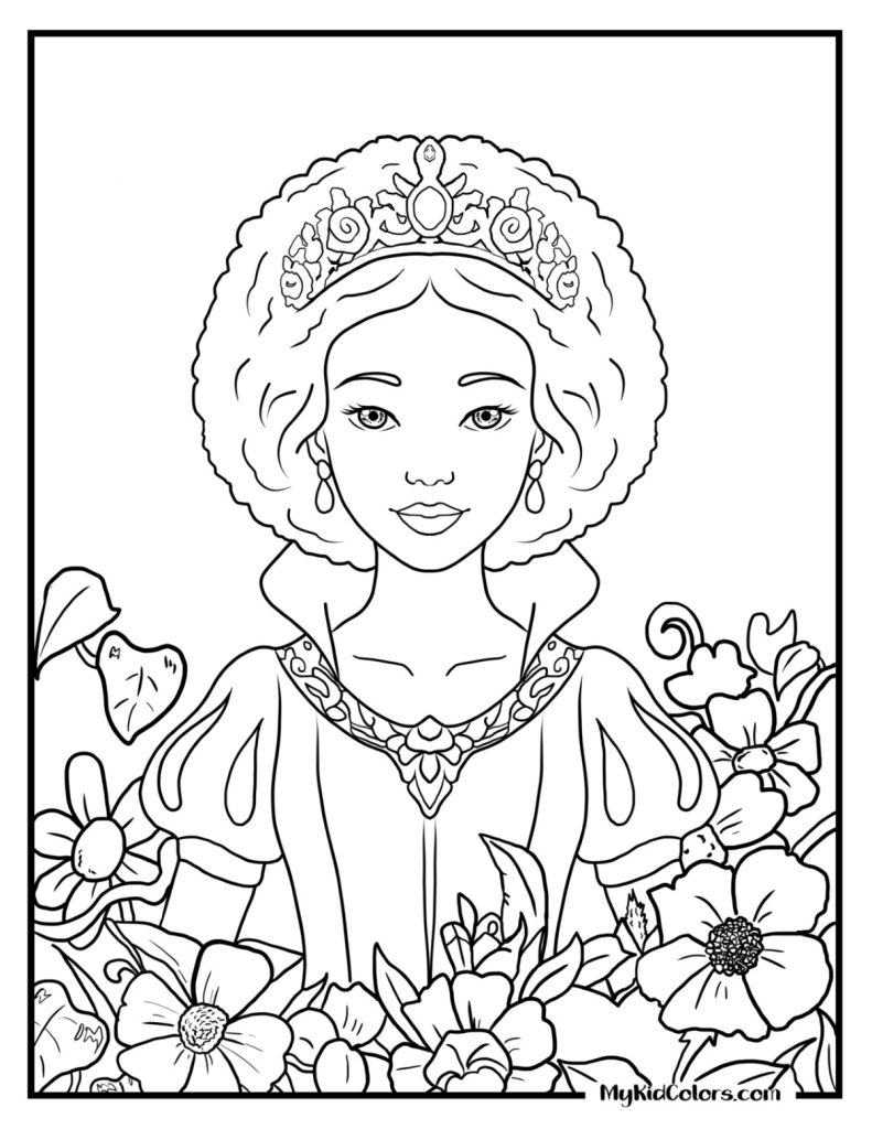 Snow White Coloring Pages – Page # 11
