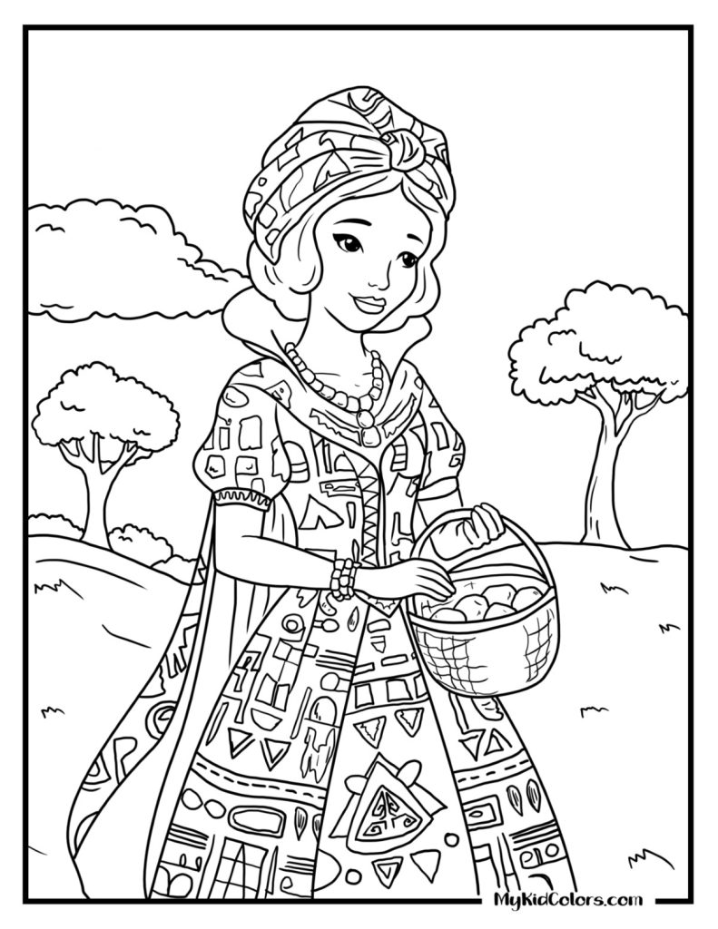 Snow White Coloring Pages – Page # 12