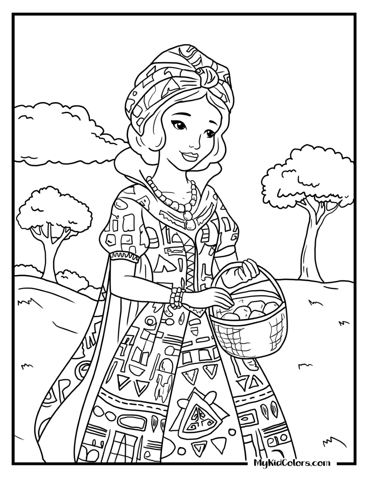 Snow White Coloring Pages – Page # 12