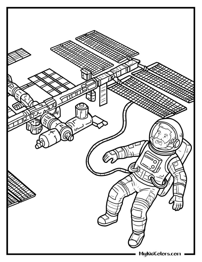 Solar System Coloring Pages – Page # 12