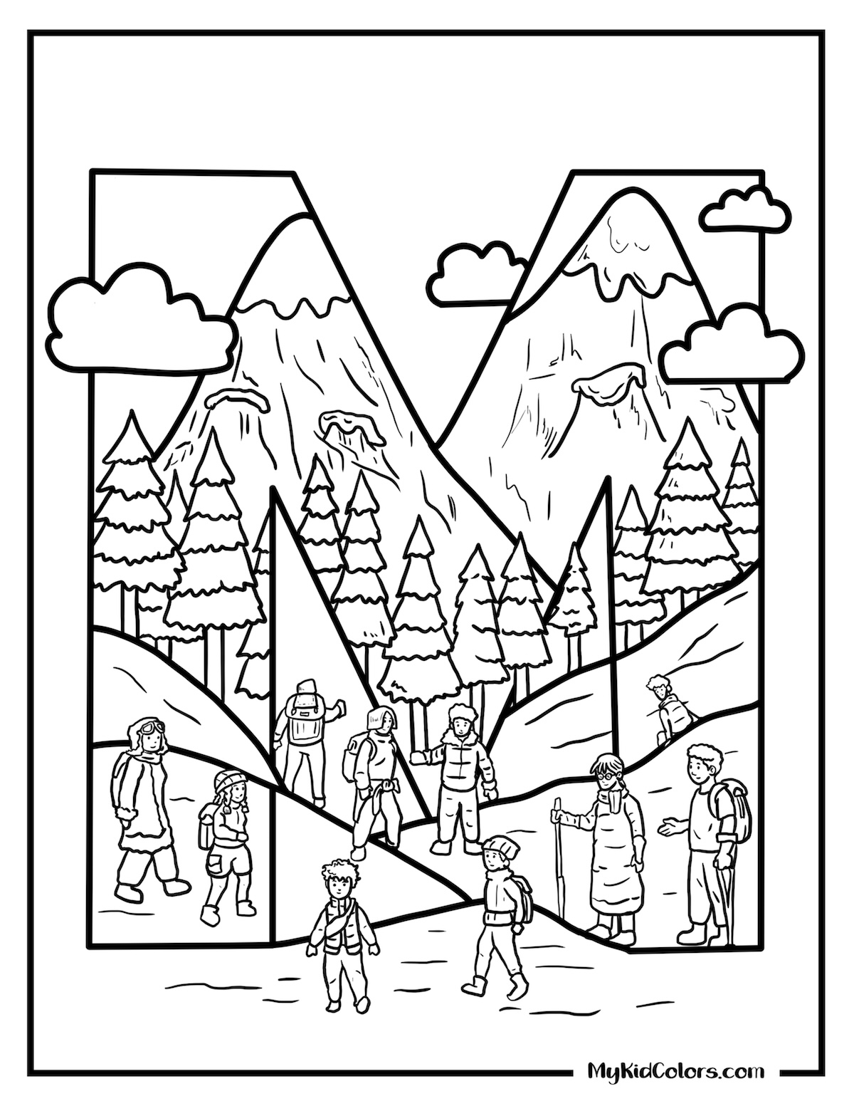 30 Free Alphabet Coloring Pages (Free Printable PDF)