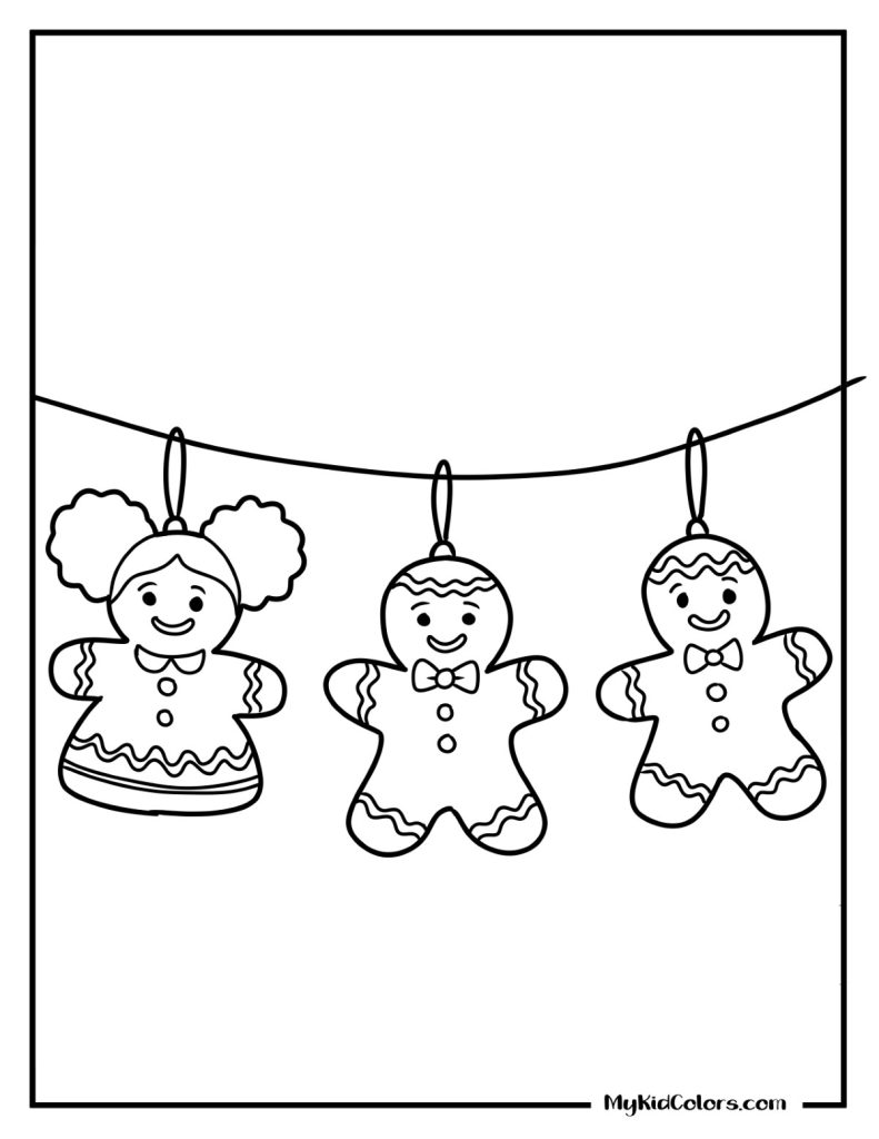 Christmas Ornaments Coloring Pages – Page # 2