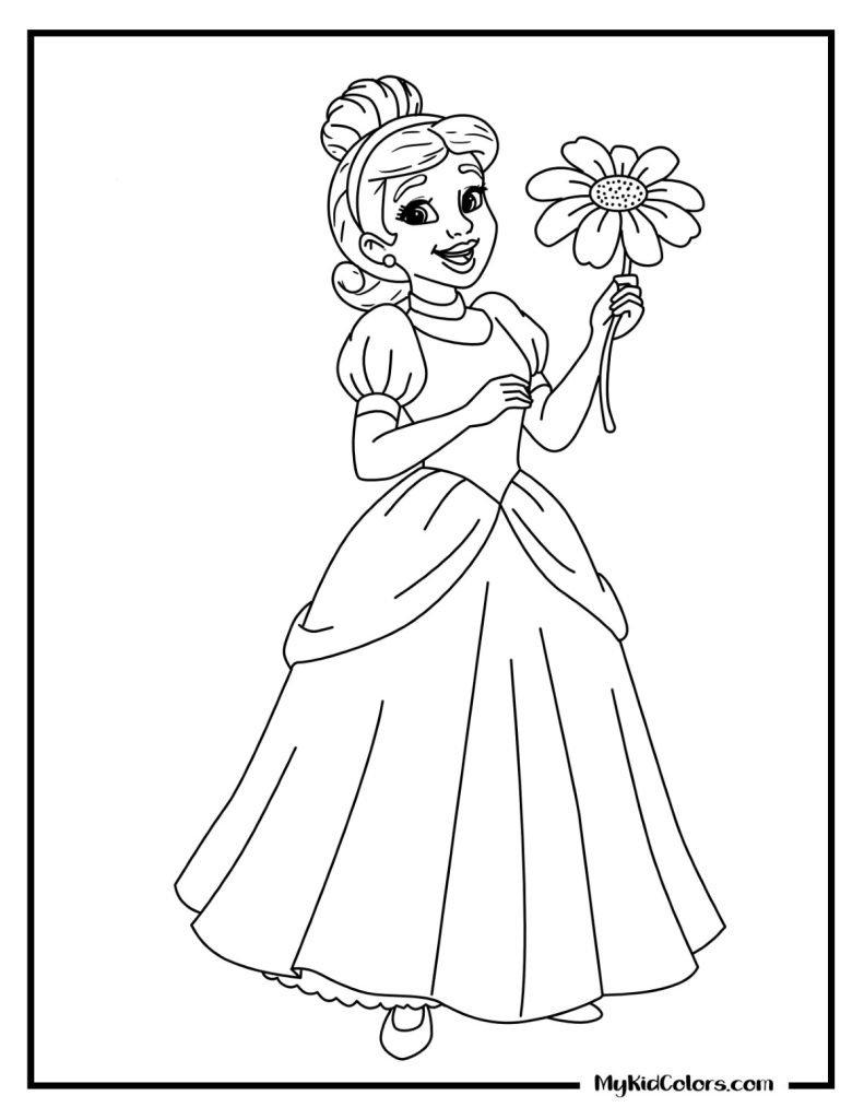 Princess Coloring Pages – Page # 2