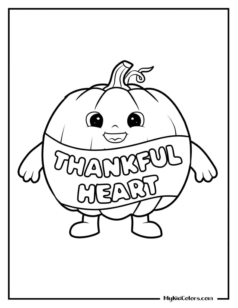 Thankful Coloring Pages – Page # 2