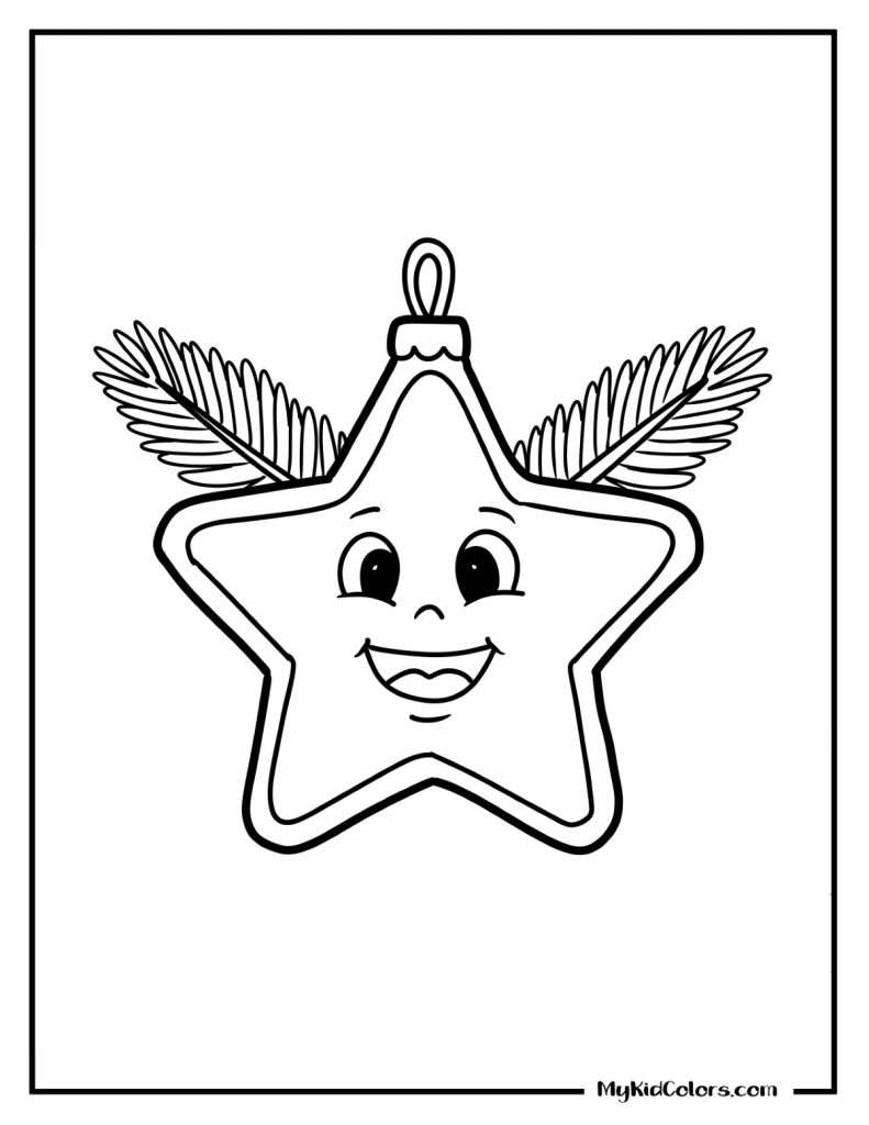 Christmas Ornaments Coloring Pages – Page # 3