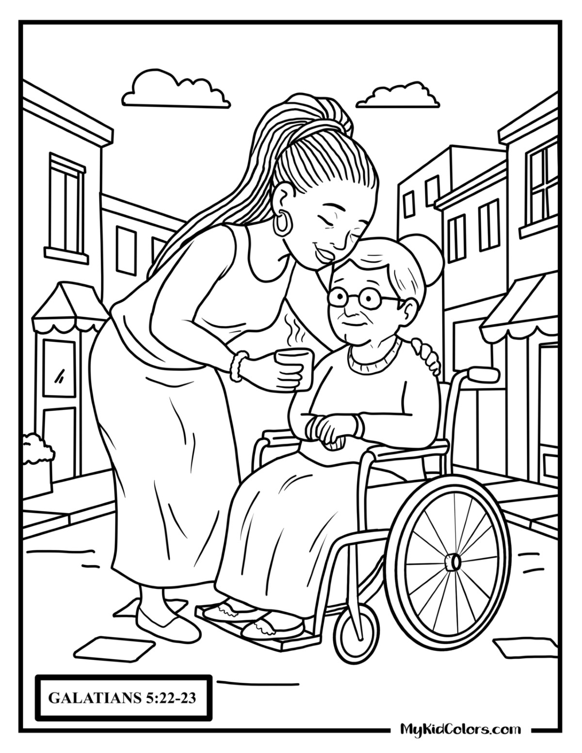 Fruit of the Spirit Coloring Pages – Page # 5