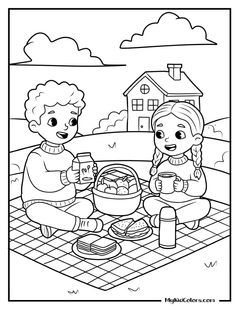 Thankful Coloring Pages – Page # 6