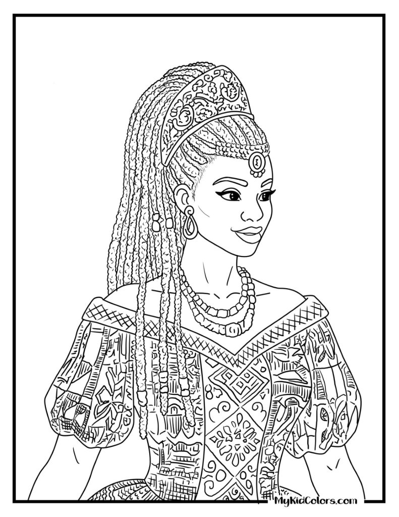 Princess Coloring Pages – Page # 6