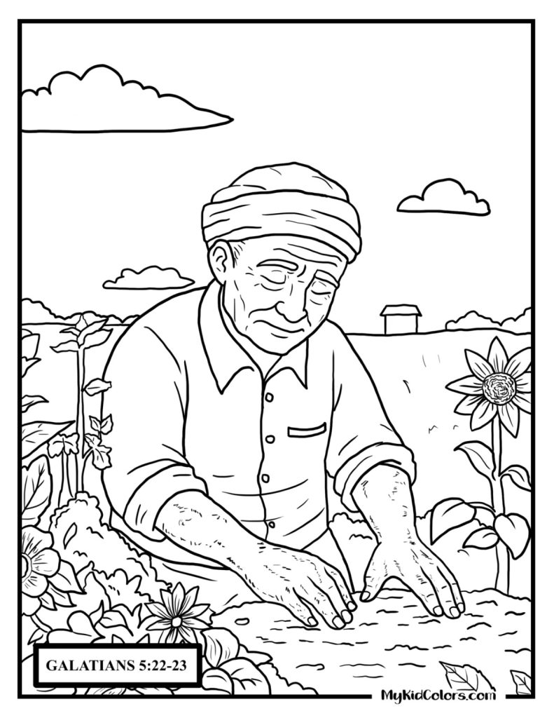 Fruit of the Spirit Coloring Pages – Page # 7