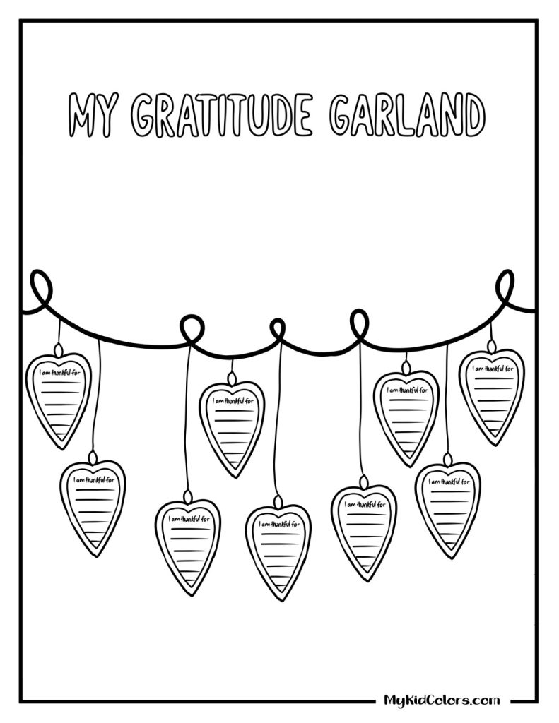 Thankful Coloring Pages – Page # 7