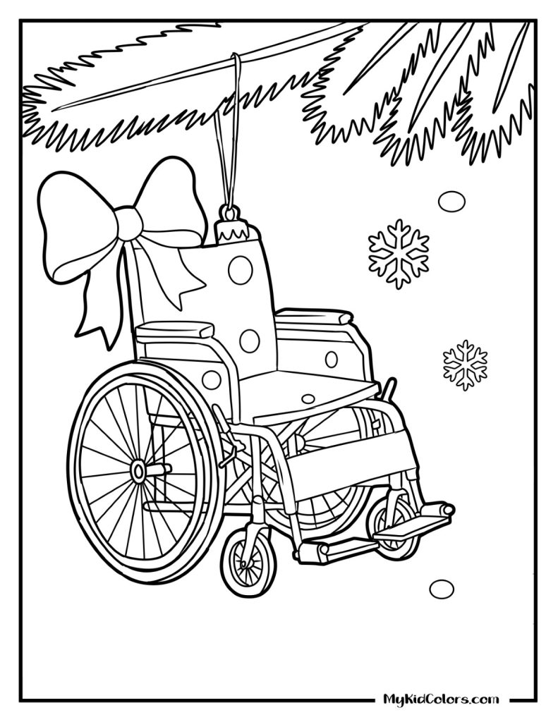 Christmas Ornaments Coloring Pages – Page # 9