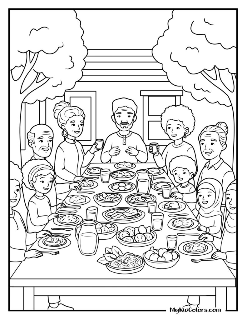 Thankful Coloring Pages – Page # 9