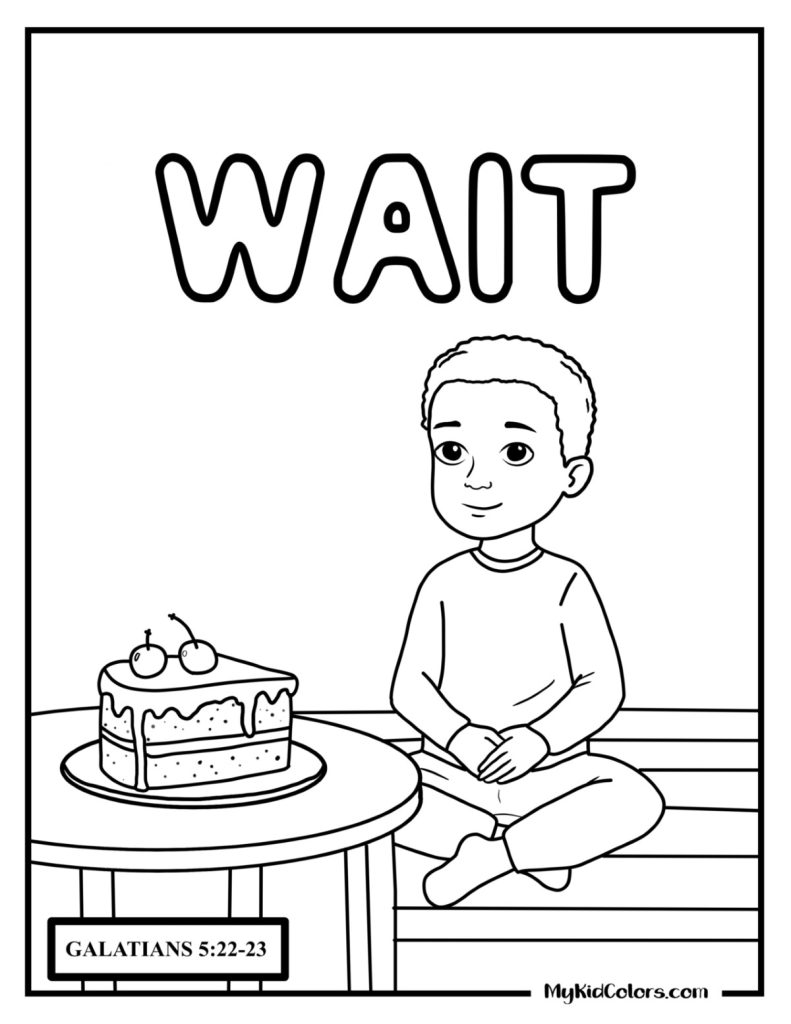 Fruit of the Spirit Coloring Pages – Page # 9