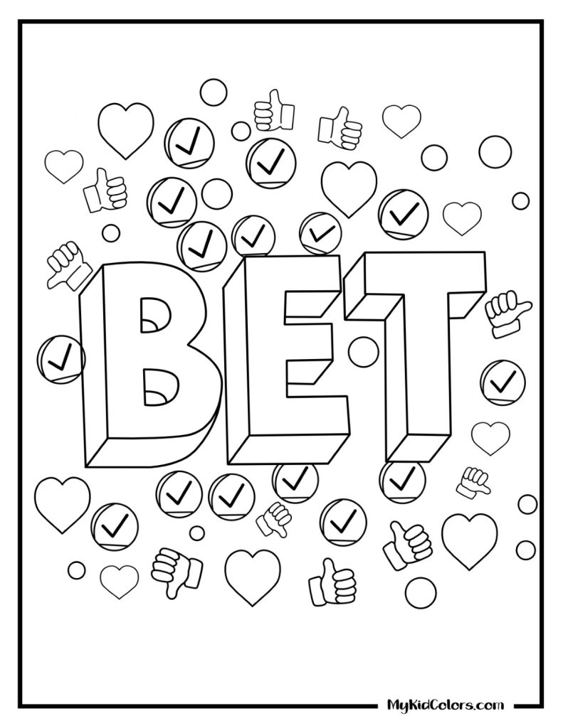Gen Z Coloring Pages – Page # 1