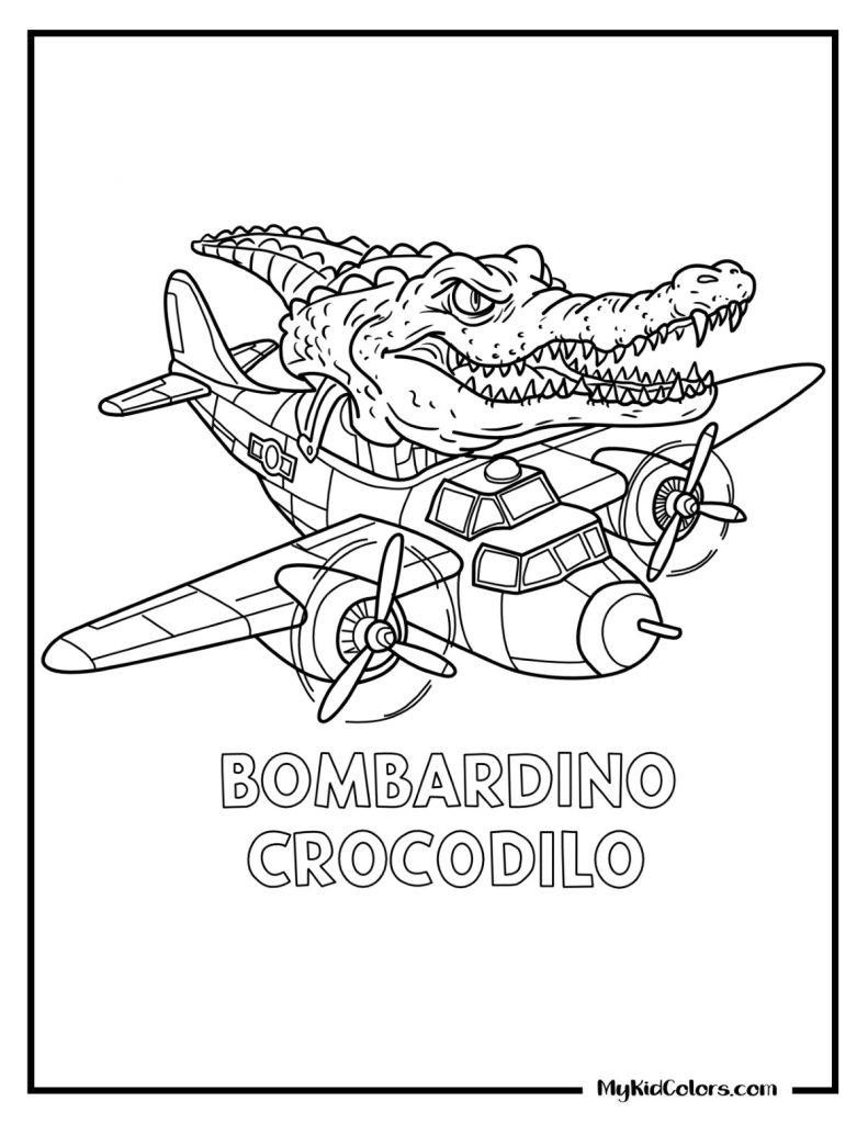 Gen Alpha Coloring Pages – Page # 11