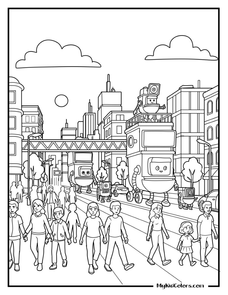 Skibidi Coloring Pages – Page # 11