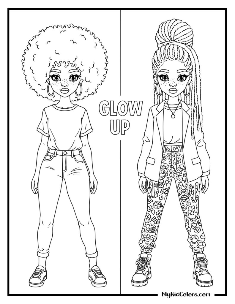 Gen Z Coloring Pages – Page # 12