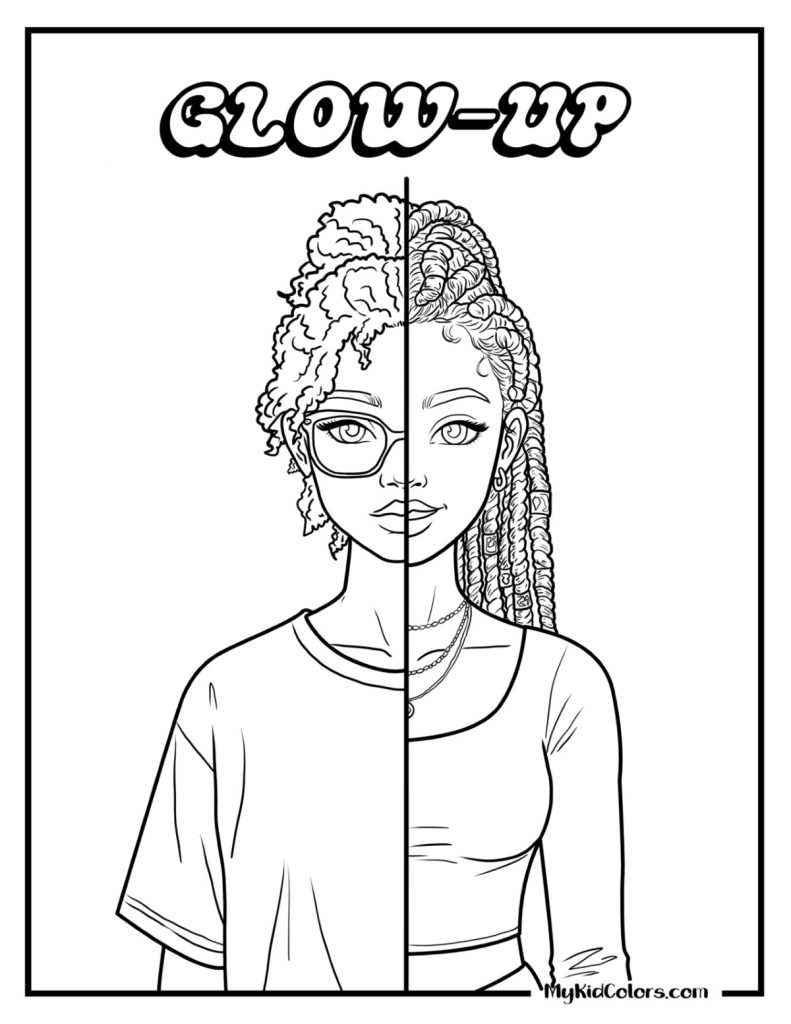 TikTok Viral Coloring Pages – Page # 12
