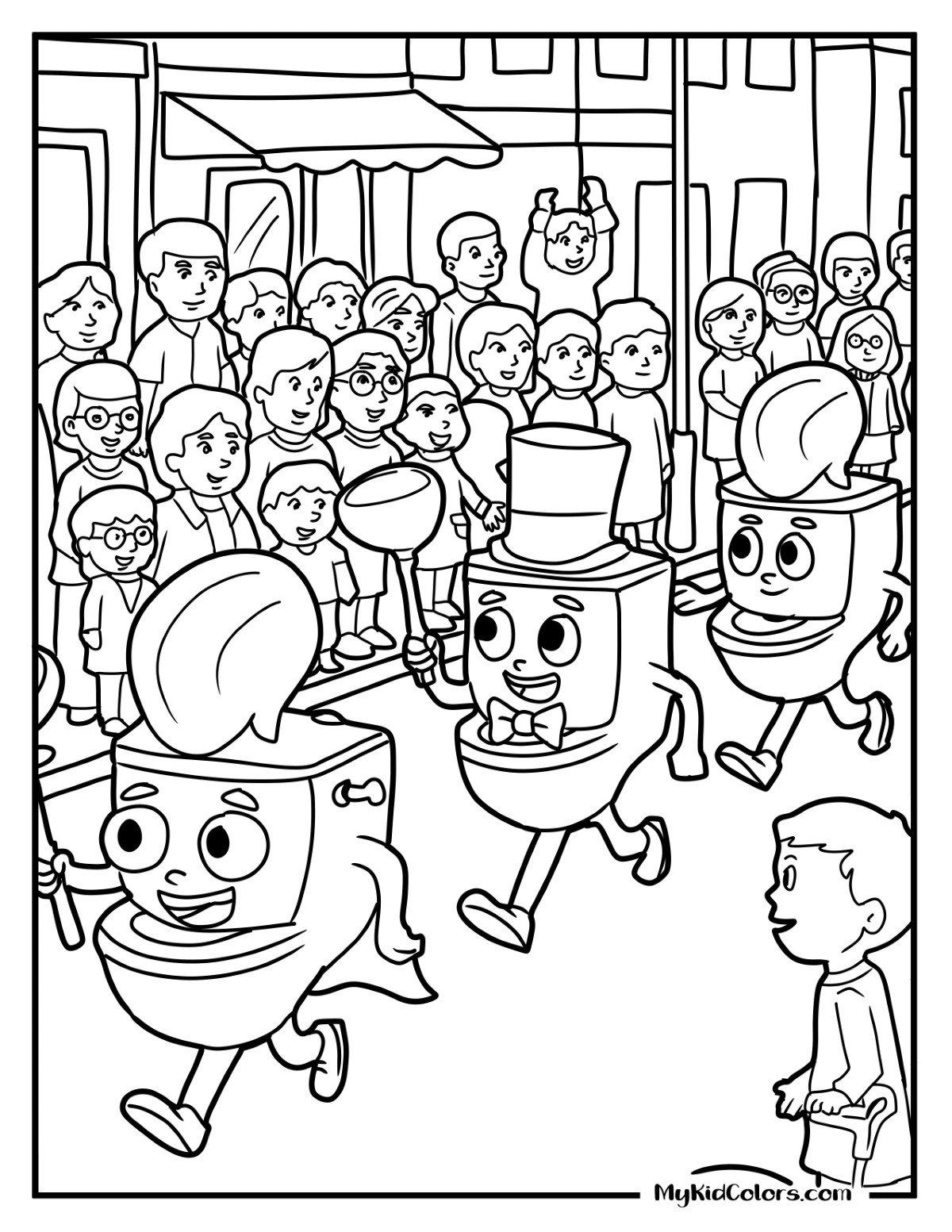 15 Free Skibidi Toilet Coloring Pages (Free PDF Printables)