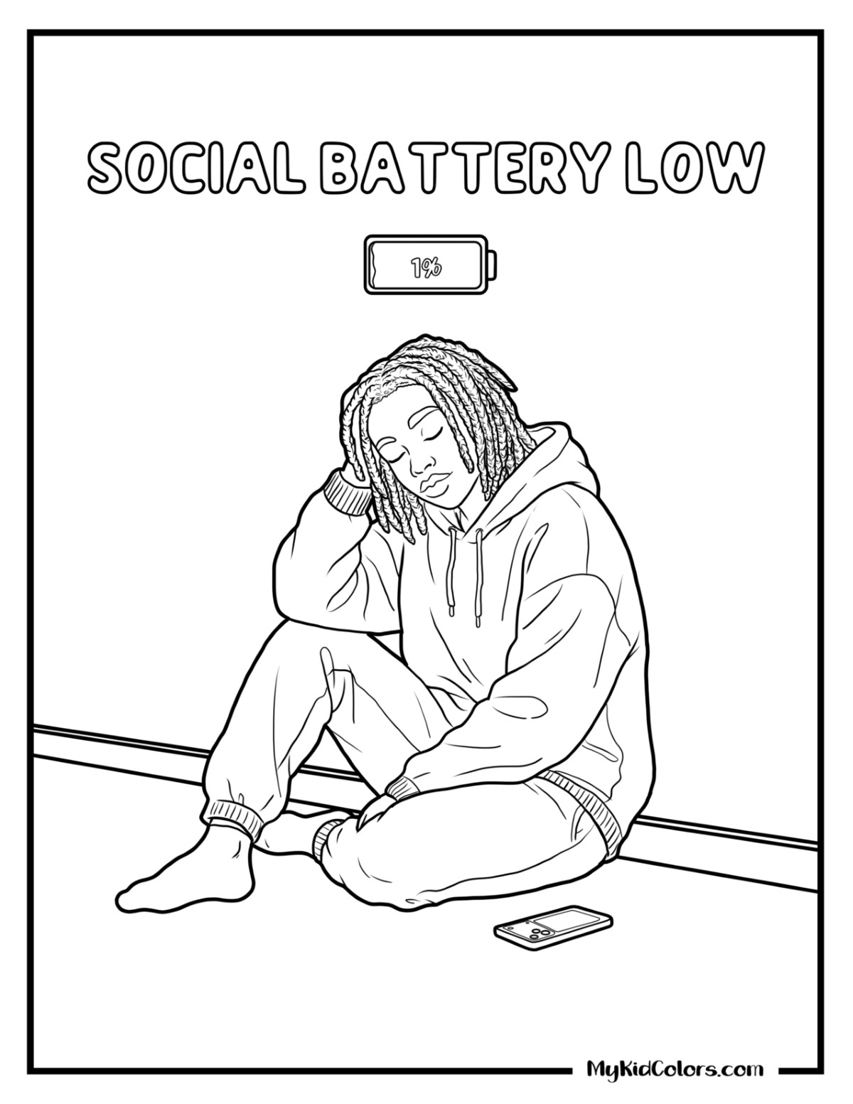 TikTok Viral Coloring Pages – Page # 15