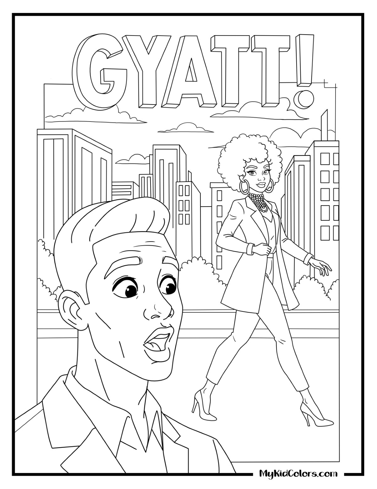 Gen Z Coloring Pages – Page # 15