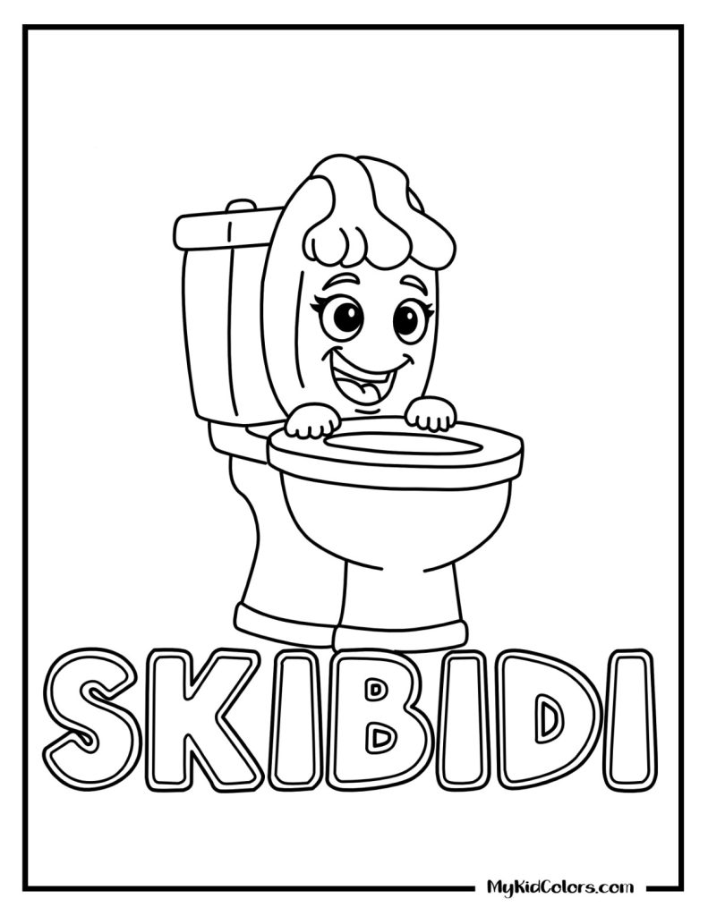 Gen Alpha Coloring Pages – Page # 4