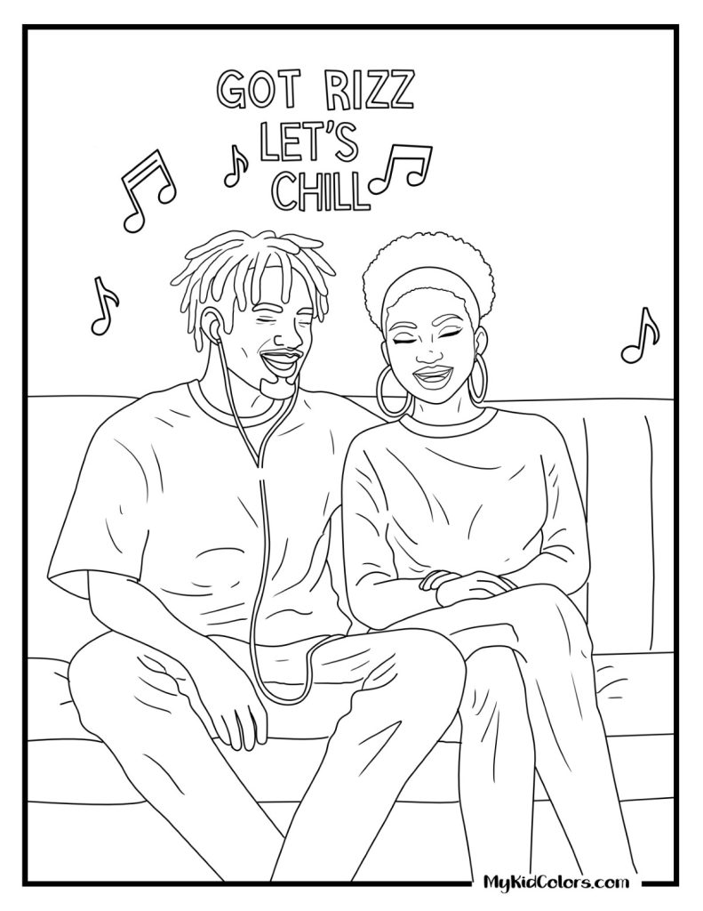 Gen Z Coloring Pages – Page # 6