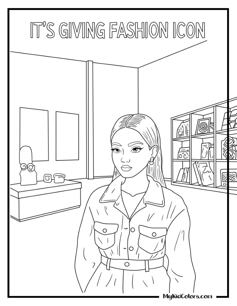 Gen Z Coloring Pages – Page # 7