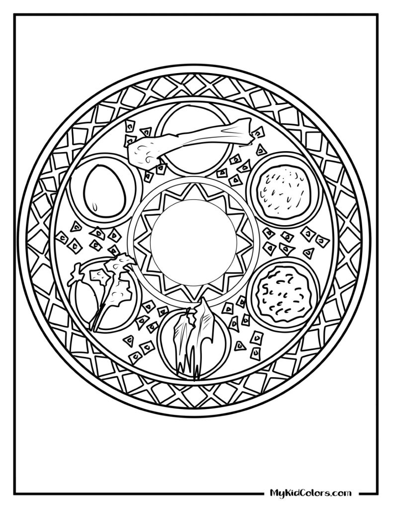 Passover Coloring Pages – Page # 7