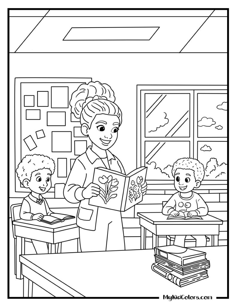 Spring Coloring Pages – Page # 8