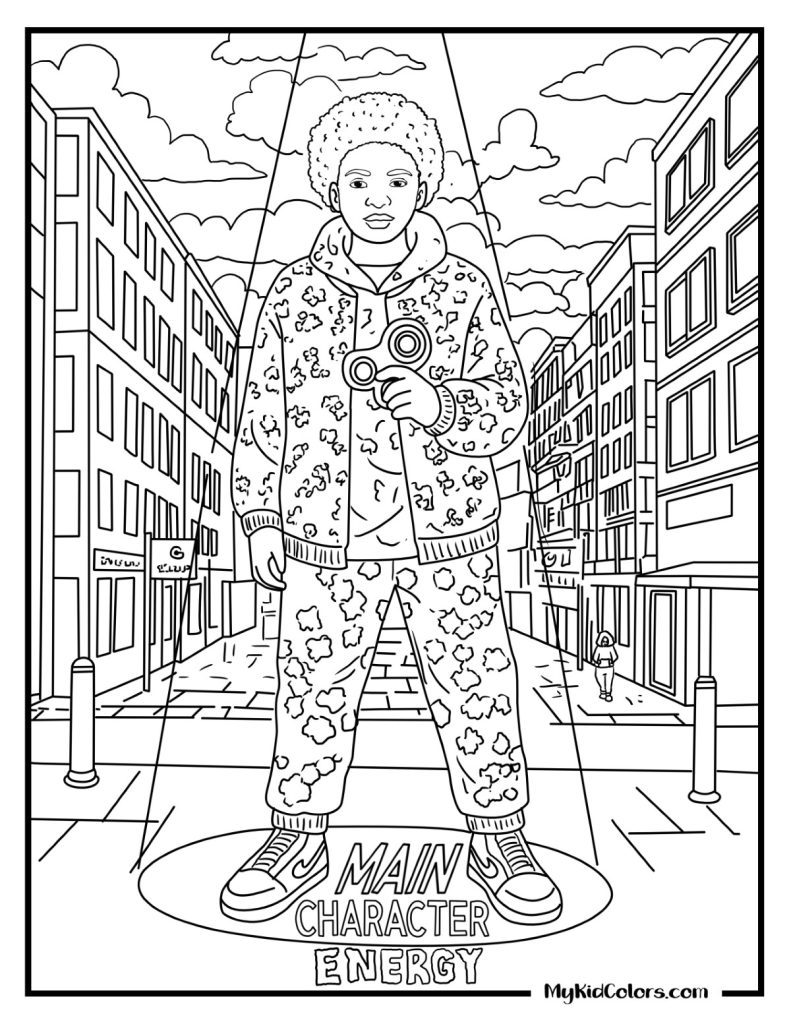 Gen Z Coloring Pages – Page # 9