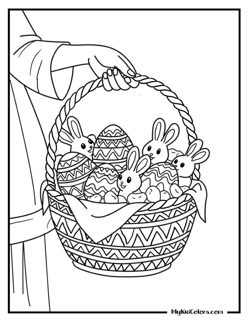 Easter Coloring Pages – Page # 9