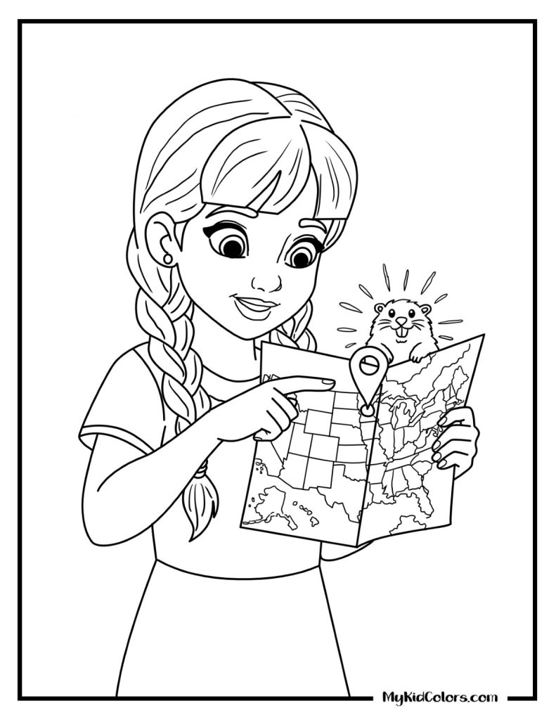 Groundhog Day Coloring Pages – Page # 9