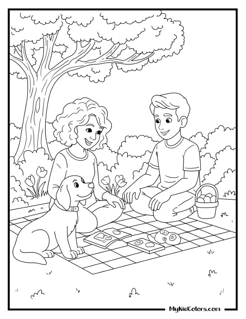 Spring Coloring Pages – Page # 9
