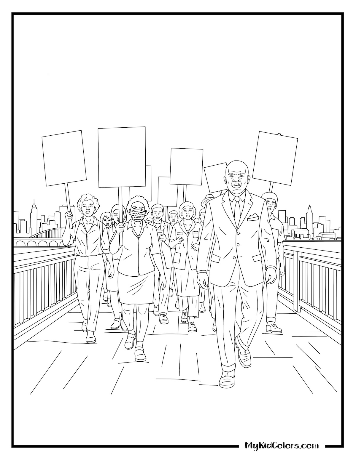 20 Free Black History Coloring Pages for Kids (Joy, Leadership & Belonging)
