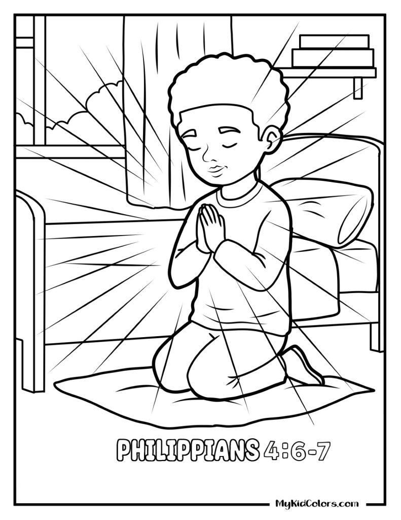 God Hears My Prayers Coloring Pages – Page # 11