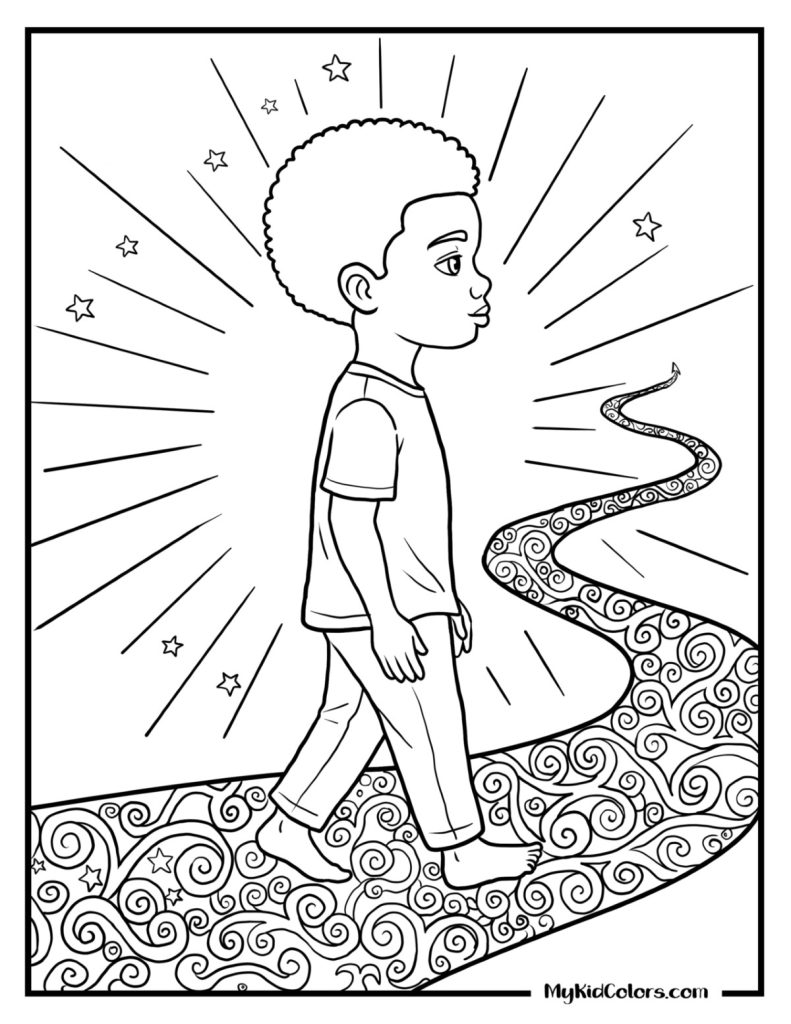 God Made Me Coloring Page – Page # 12