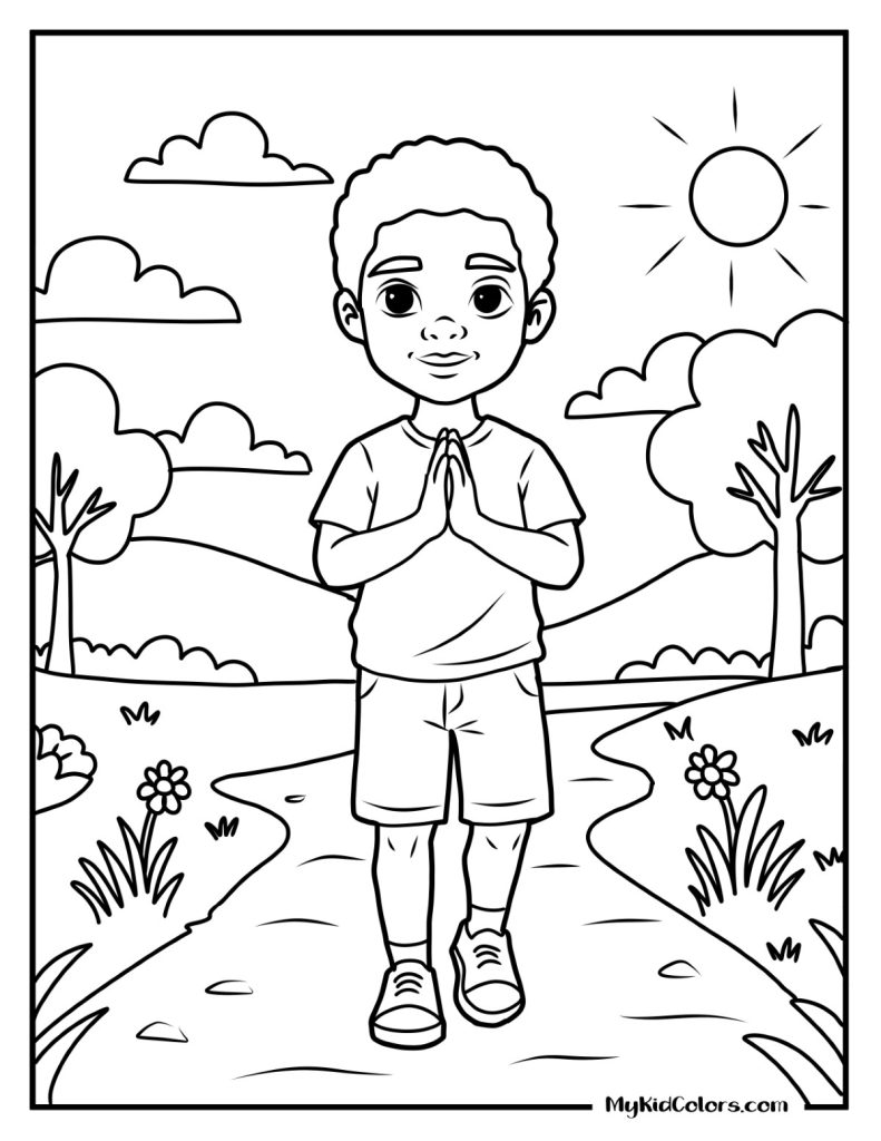 God Hears My Prayers Coloring Pages – Page # 13